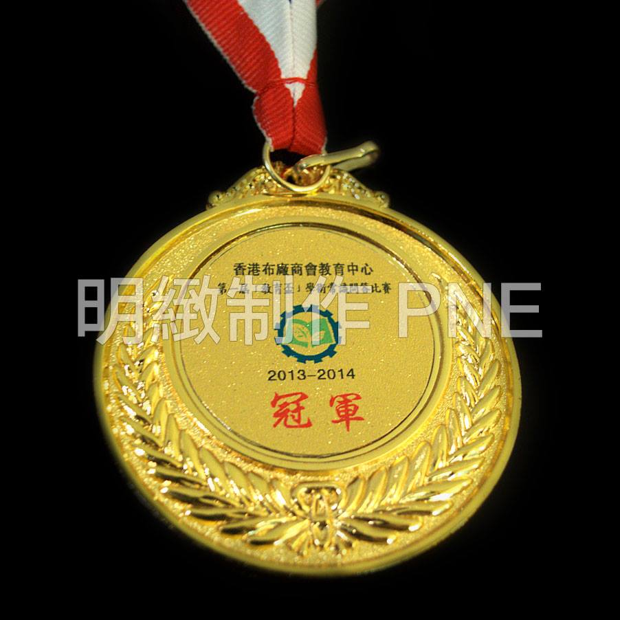 獎牌 ME062 實物圖樣 (冠軍 - 金色)